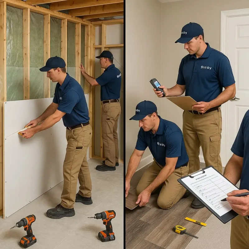Repairs and Reconstruction process in Meridian, CO